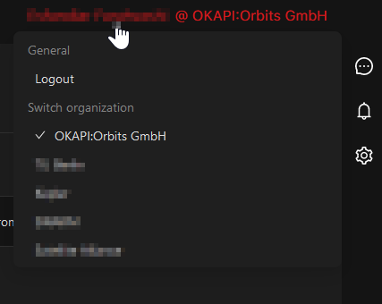 User profile example